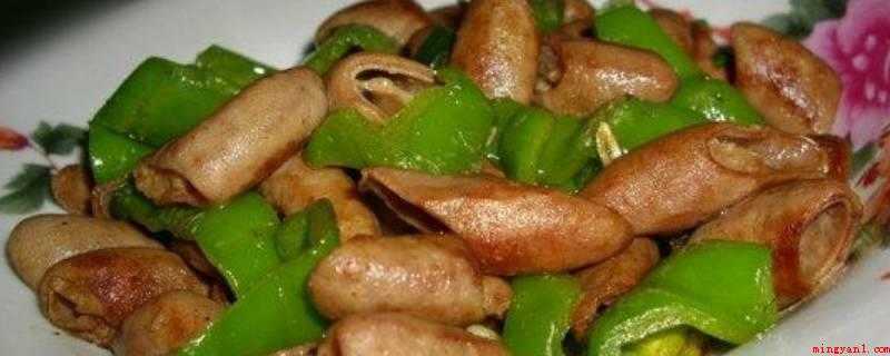 苦肠怎么炒（猪大肠爆炒最为口味,湘菜一般喜欢爆炒做法,趁热食用非常美味_）