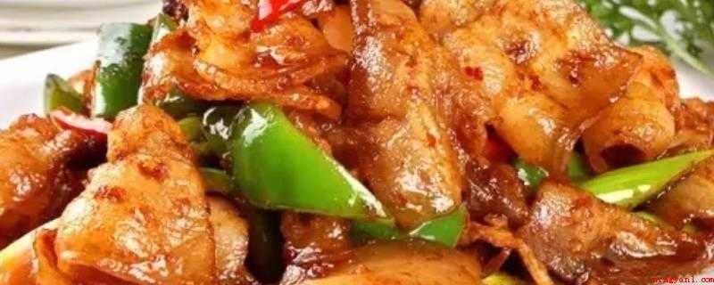 回锅肉的家常做法可以配什么菜(蒜黄、蒜台、卷心菜、马铃薯、大辣椒、莴笋这些)