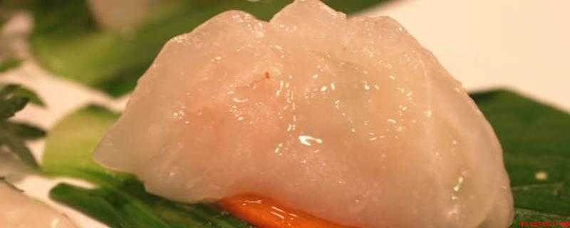 澄面怎么做饺子皮(随手用刀铲起薄粉片,包馅时非常容易开裂)