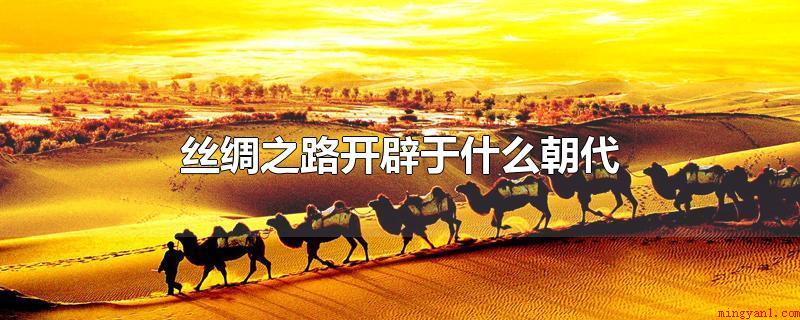 丝绸之路开辟于什么朝代(丝绸之路开辟于哪些时期)
