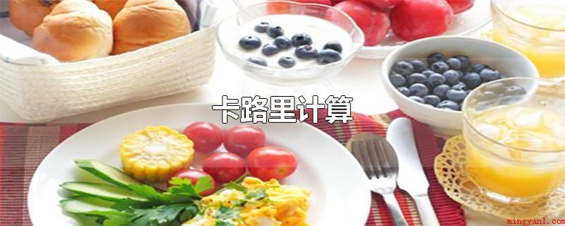 卡路里计算(卡路里计算食物中的1克碳水化合物)