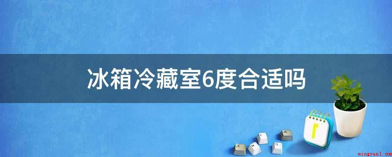 冰箱冷藏室6度合适吗(冰箱的冷藏室温度最好设置在4)