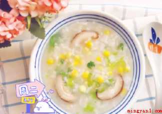 暖心养胃早餐粥食谱来了
