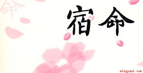 宿命是什么意思(指睡觉的地方是什么意思?)