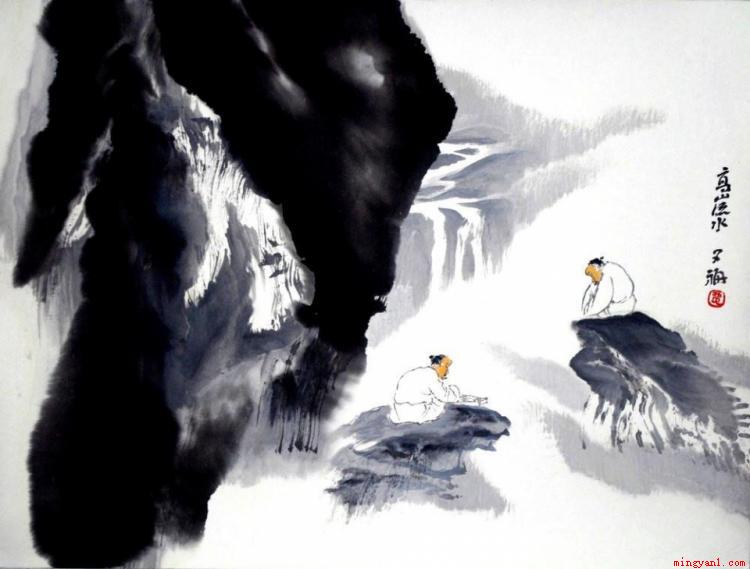 高山流水的主人公是楚国时期著名的琴师俞伯牙和毫不起眼的樵夫钟