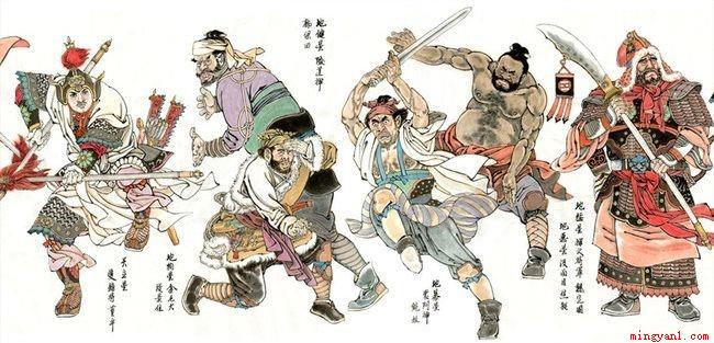 交头接耳这个成语出自哪部作品(水浒传)