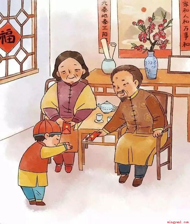 春节的习俗有哪些(倒贴福字在我国,人们往往用一个)