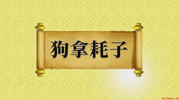 狗拿耗子(成语【狗拿耗子】;它是一个歇后语,多与“多管闲事”搭配,意思)