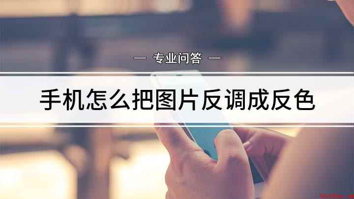 手机怎么把图片反调成反色(手机打开APP,点击图片,滑动并找到负片,可得到一张反色效果)