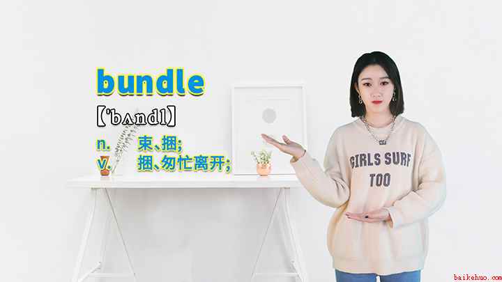 bundle的讲解(bundle这个单词你学会了吗)