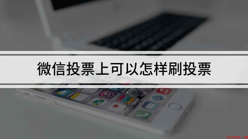 微信投票上可以怎样刷投票(微信投票怎么刷投票 群聊拉人投票方式为例)