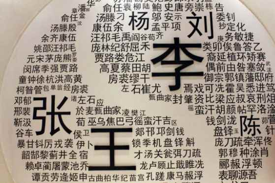 什么姓氏的人最多(中国历史上最多的八大姓氏)
