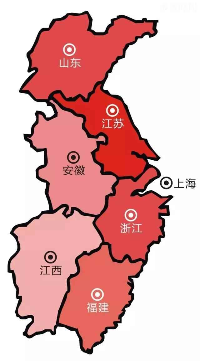 华东地区包括哪几个省