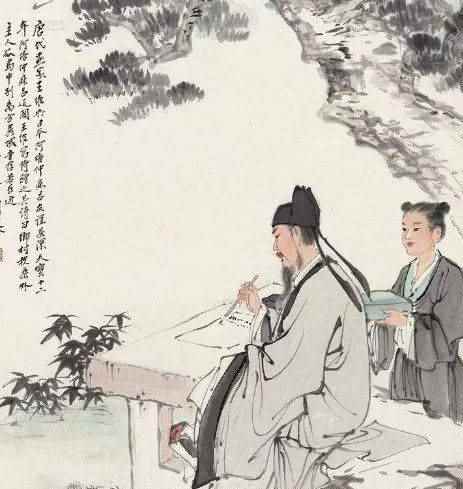 画是谁写的(古诗画的作者是王维,唐朝诗人、画家)
