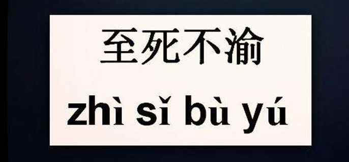 至死不渝是什么意思(至死不渝,是一个汉语成语)