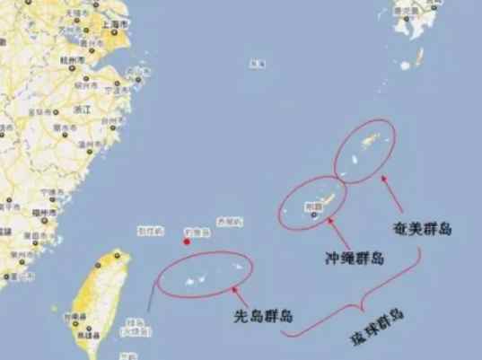琉球群岛是哪个国家的(琉球群岛地理位置上就是今天的日本的冲绳)