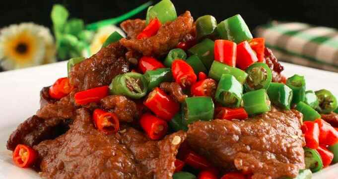 辣炒牛肉的做法