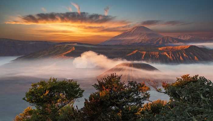梦到火山爆发