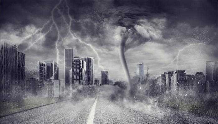 梦见地震云
