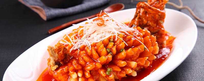 名菜大全松鼠桂鱼(苏州菜松鼠桂鱼)