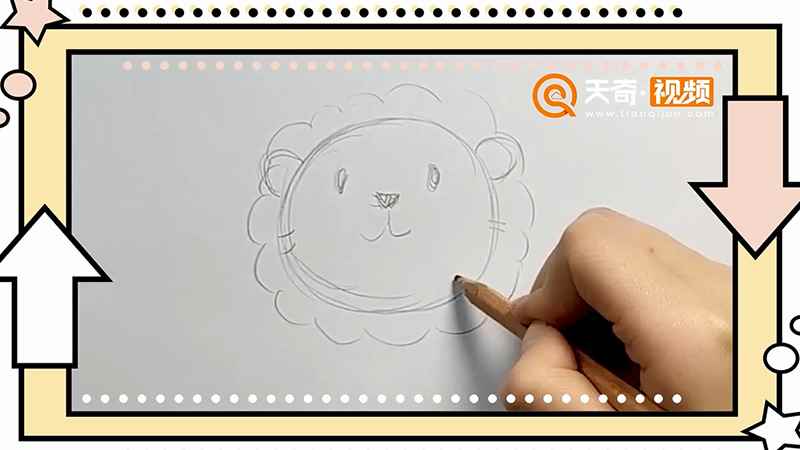 狮子简笔画(狮子简笔画幼儿简单)