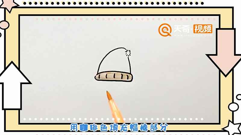 帽子简笔画(帽子简笔画幼儿)