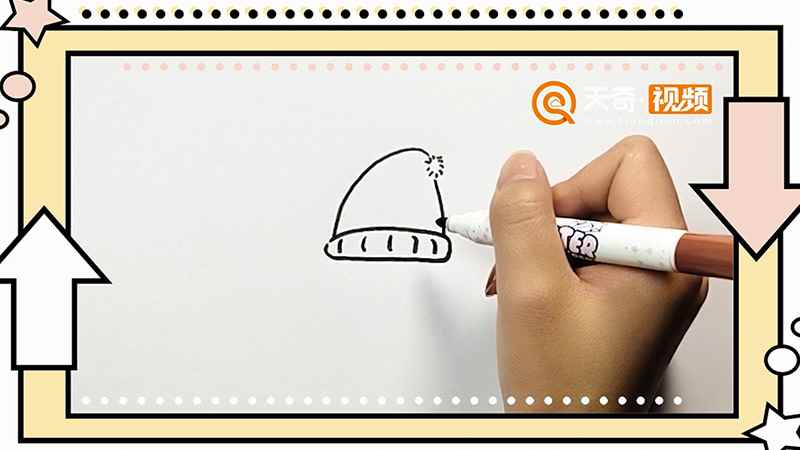 帽子简笔画(帽子简笔画幼儿)