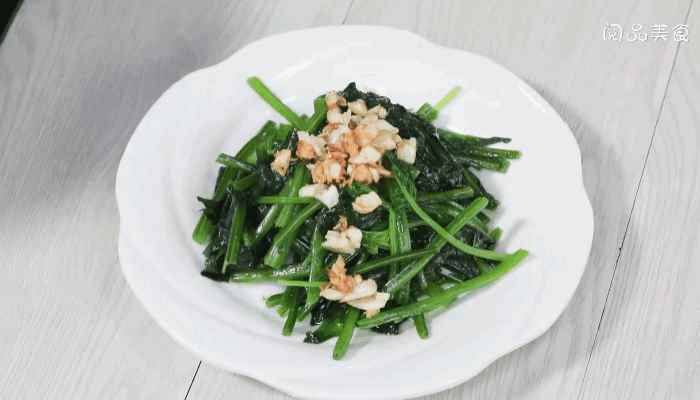 蒜蓉菠菜做法，蒜蓉菠菜怎么做(菠菜的做法)