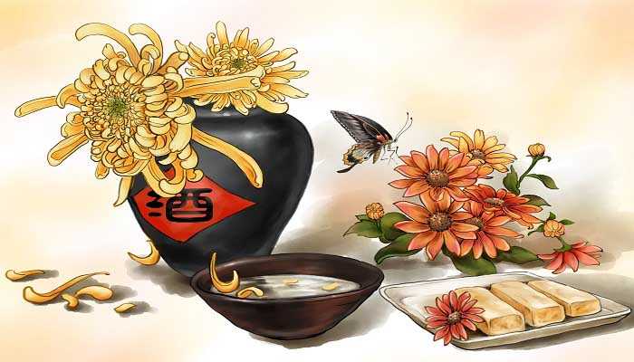 菊古 (3).jpg 采菊东篱下悠然见南山的赏析