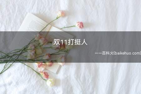 双11打挺人是什么梗（双11打挺人是什么意思）