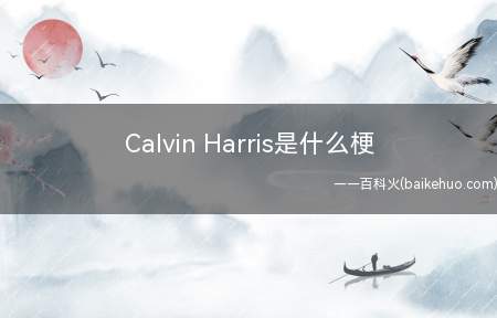 Calvin Harris是什么梗（加尔文桑德斯(Calvin Harris)裸体照片曝光）