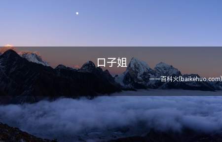 口子姐是什么梗(网络红人@你的渡口的绰号)