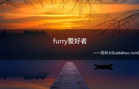 furry爱好者是什么梗（furry英文意思是“遮盖皮毛的、毛一般的”,该梗指对毛绒的）