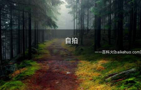自拍是什么意思(一种可能会引起血案的照片)