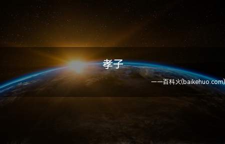 孝子是什么意思（“孝子”,互联网常见俚语）