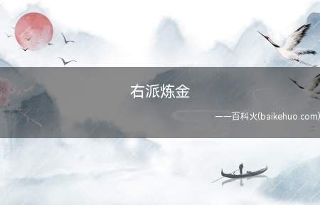 右派炼金是什么意思（csgo炼金系统软件中的一种派系）