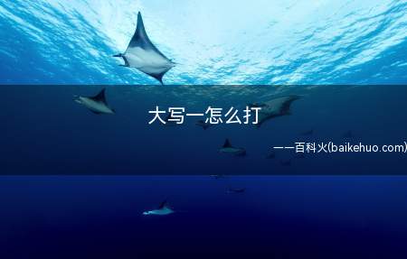 大写一怎么打(大写电脑打字输入法用搜狗拼音输入)