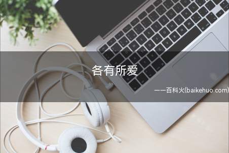各有所爱(各有所爱是汉语词汇,意思是各人有各人的爱好)