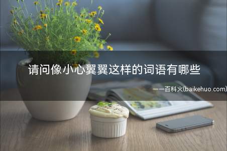 请问像小心翼翼这样的词语有哪些(形容做事小心谨慎,认真踏实。)