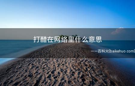 打醋在网络里什么意思(打醋是打酱油这个词语的衍生词)