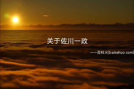 关于佐川一政
