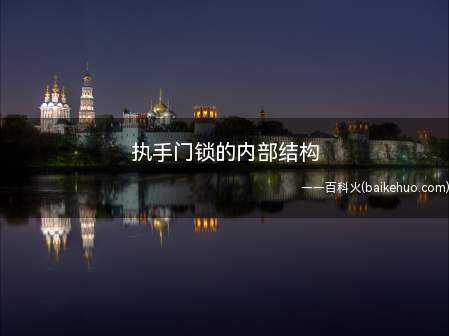 执手门锁的内部结构
