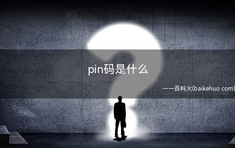 pin码是什么
