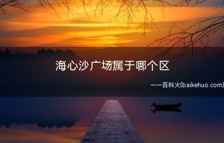 海心沙广场属于哪个区