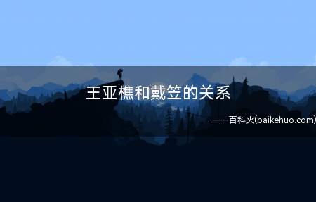 王亚樵和戴笠的关系