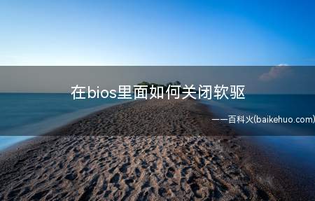 在bios里面如何关闭软驱