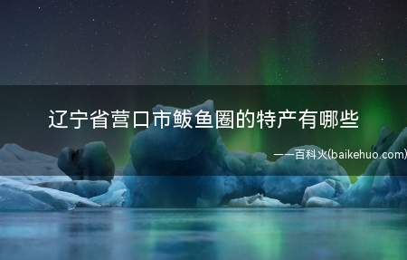 辽宁省营口市鲅鱼圈的特产有哪些