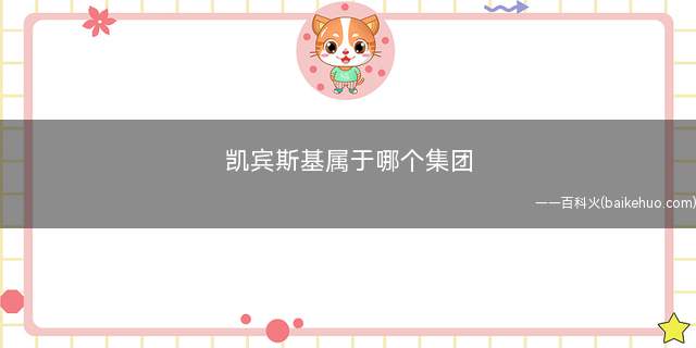 凯宾斯基属于哪个集团(德国凯宾斯基酒店管理集团)