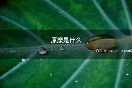 原魔是什么(原魔是对原神的调侃和恶搞,是原神官方出的娱乐版本)