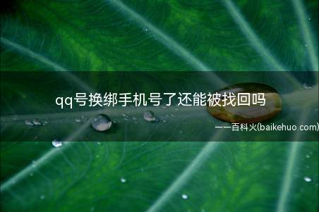qq号换绑手机号了还能被找回吗(演示机型:Iphone 13)
